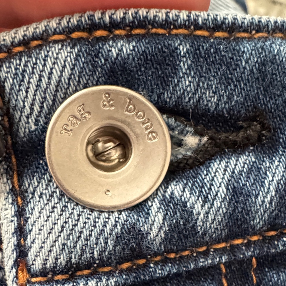 rag & bone Casey High Rise Flare Jeans - Picture 8 of 9